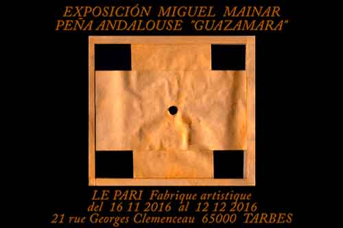 Exposición Miguel Mainar. Tarbes. Francia.